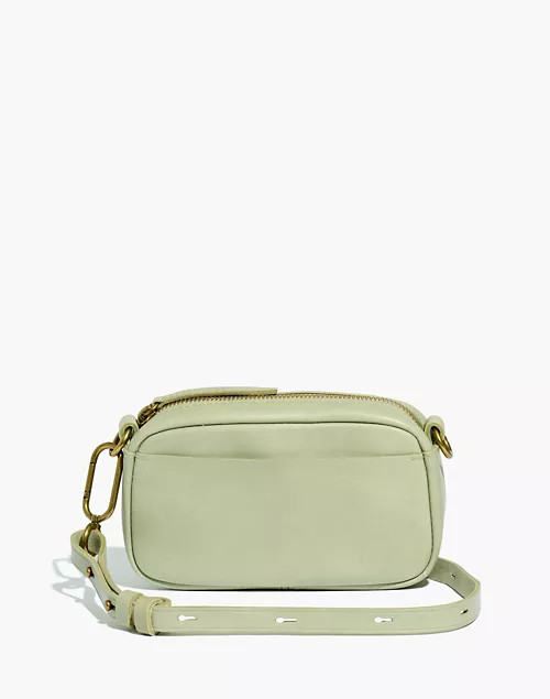 The Leather Carabiner Mini Crossbody Bag | Madewell