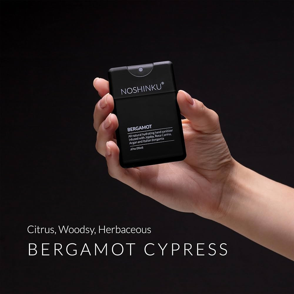 Noshinku Refillable Pocket Hand Sanitizer Discovery 3-Pack | Organic Sanitizing Mist with Moistur... | Amazon (US)