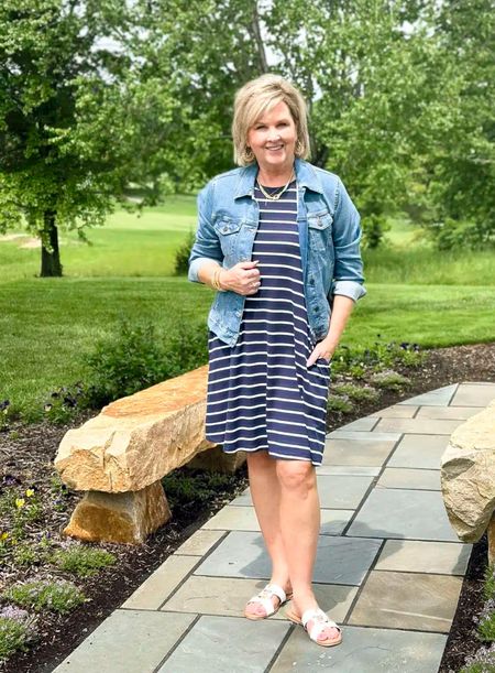 This swing tank dress is so versatile. You can wear it anywhere, and it can be dressed up or down. @walmartfashion #walmartpartner #walmartfashion 

#LTKOver40 #LTKFindsUnder50 #LTKStyleTip
