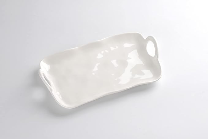Pampa Bay Shatterproof Melamine Small Platter, 13.5 x 7.8 Inch, Food, Freezer, Dishwasher Safe, W... | Amazon (US)