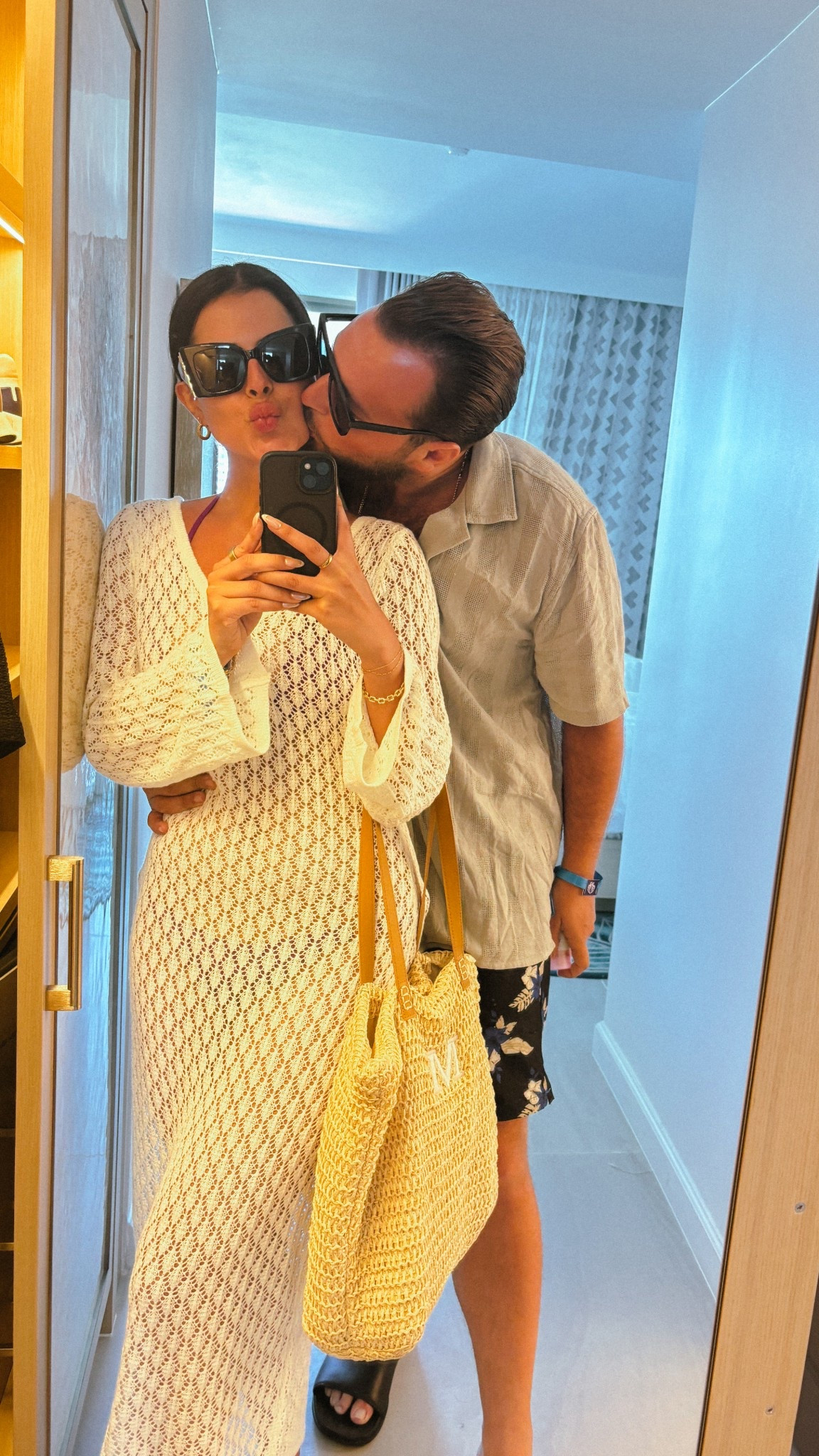 Beach day 
Vacation 
Amazon swim

This coverup feels like luxury material and it’s under $40. I’m obsessed. 
His bathing suit is currently on sale for under $50. 

#LTKGiftGuide #LTKFindsUnder50 #LTKSummerEdit