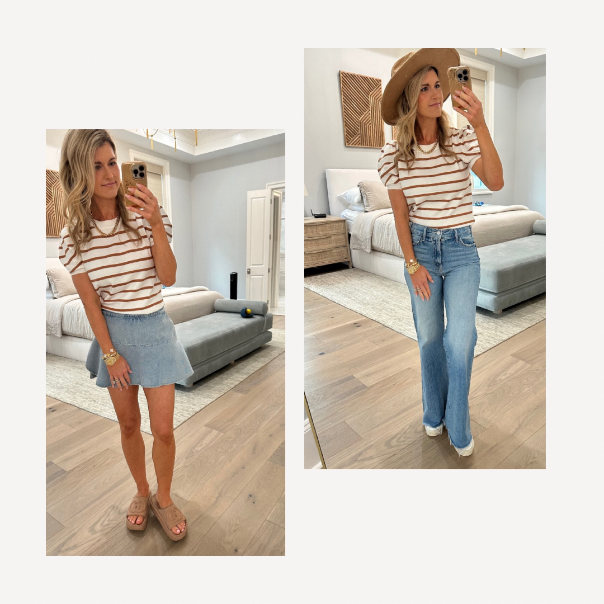 Amazon shirt styled two ways, summer outfits, jeans, jean skort 

#LTKFindsUnder50 #LTKSaleAlert #LTKStyleTip