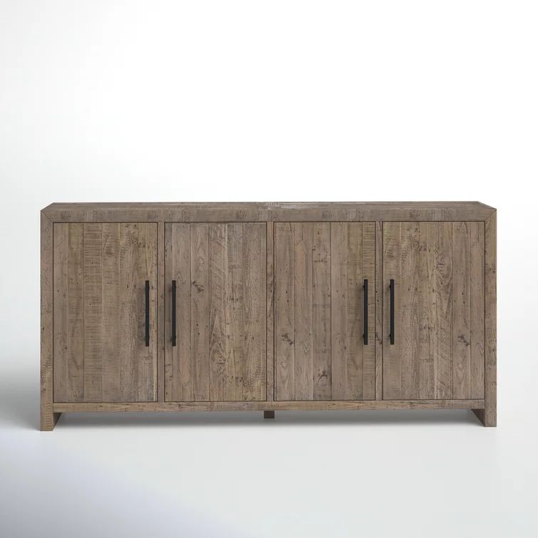 Dennison 79'' Wide Pine Solid Wood Sideboard | Wayfair North America