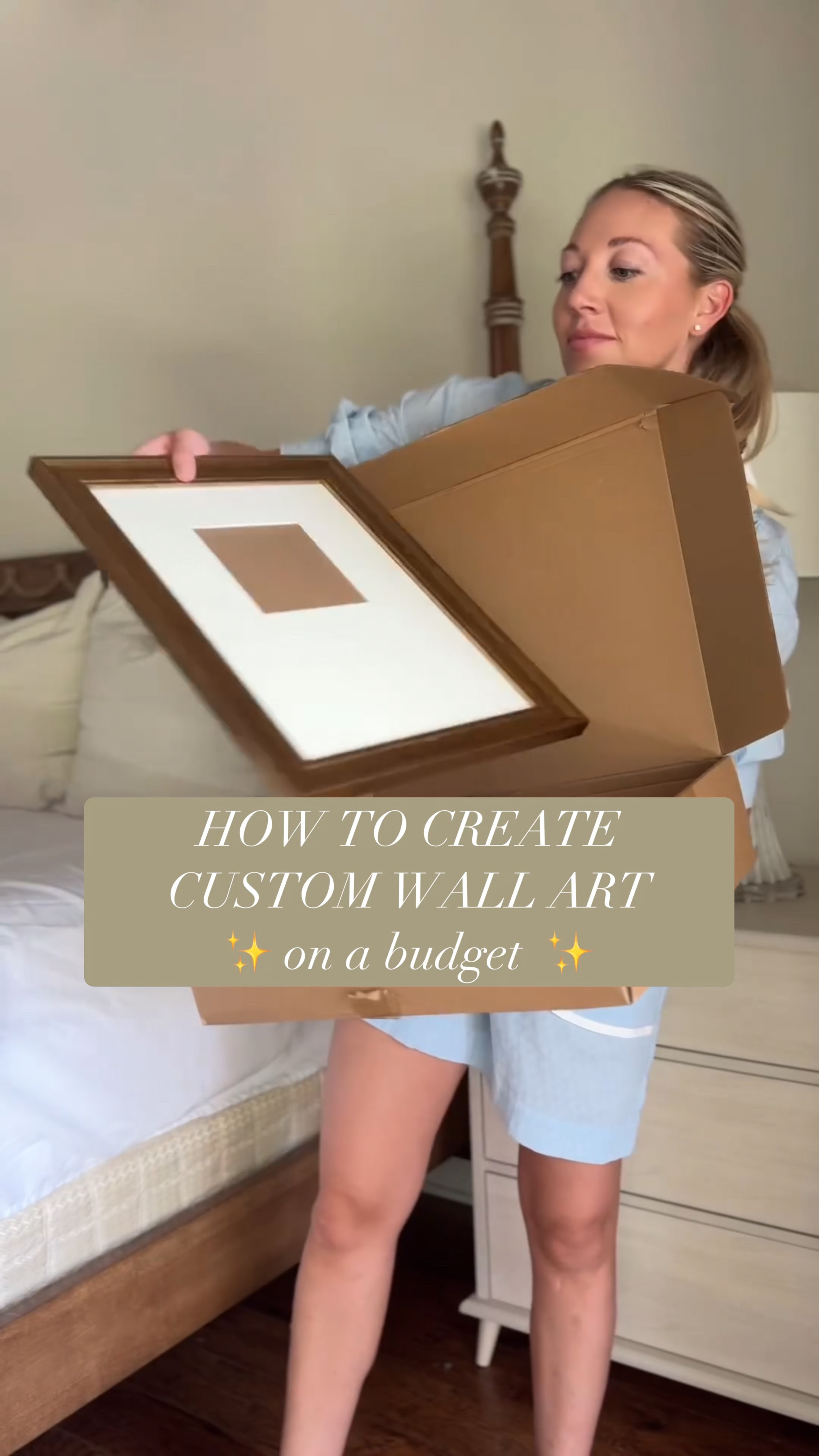 No need to spend a ton of money on custom wall art for your entire home! It gets costly, FAST! Here’s what I do to save money on wall art. Grab multi pack frames from Amazon and take to Michael’s to get rematted. Insert dried florals, intaglios, etc and you’ve got designer style wall art for WAY LESS. #amazonhome

#LTKHome #LTKVideo