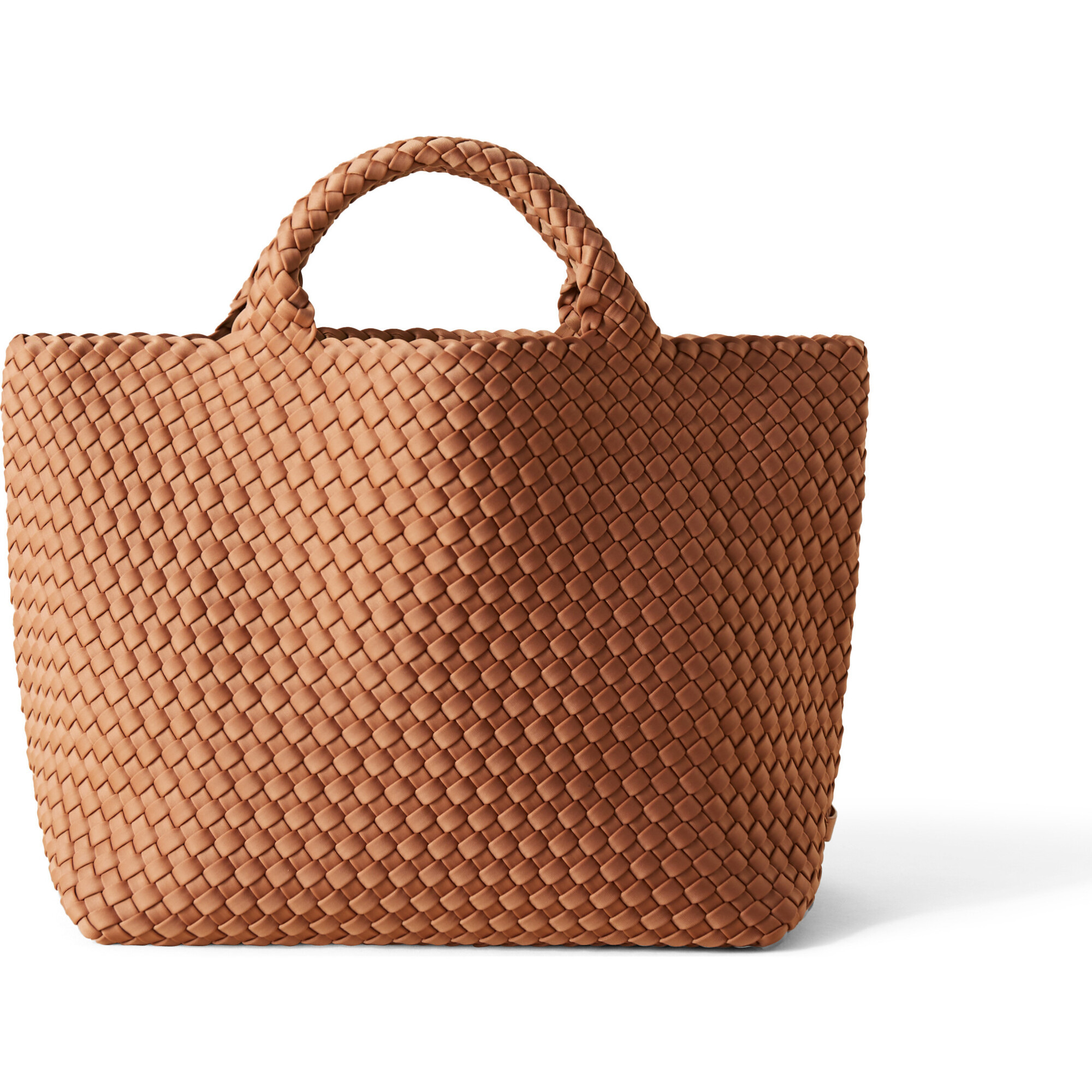 Women's St. Barths Medium Handwoven Tote, Cocoa - OS | Maisonette