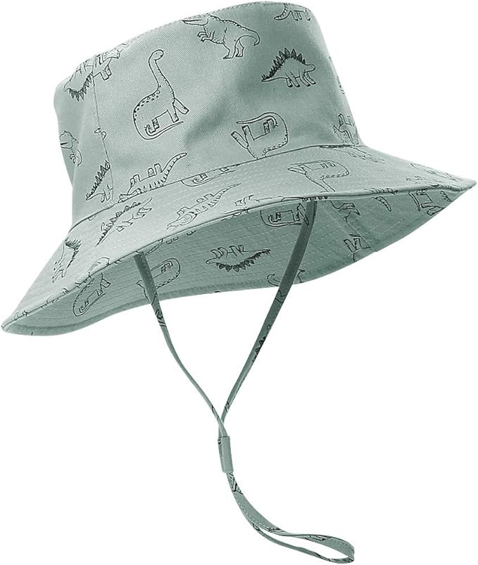 ORVINNER Baby Sun Hat Cotton, Toddler UPF 50+ Sun Protection Beach Bucket Hat Kids Boys Girls Wid... | Amazon (US)