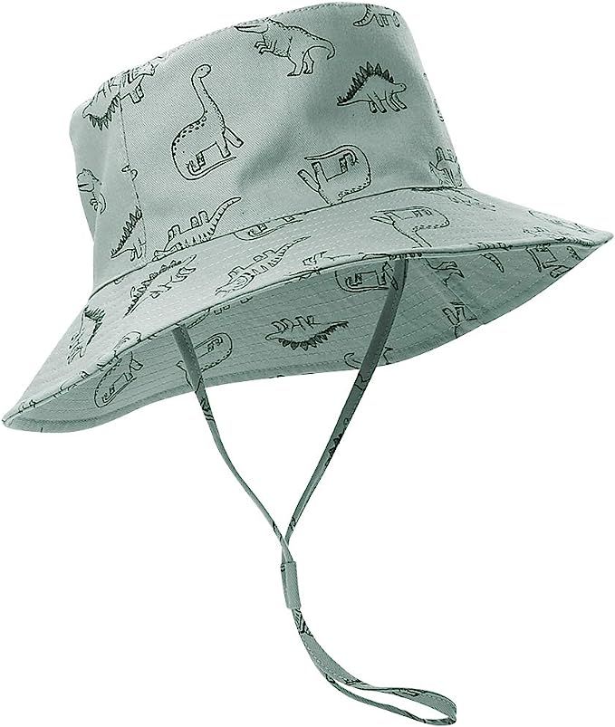 ORVINNER Baby Sun Hat Cotton, Toddler UPF 50+ Sun Protection Beach Bucket Hat Kids Boys Girls Wid... | Amazon (US)