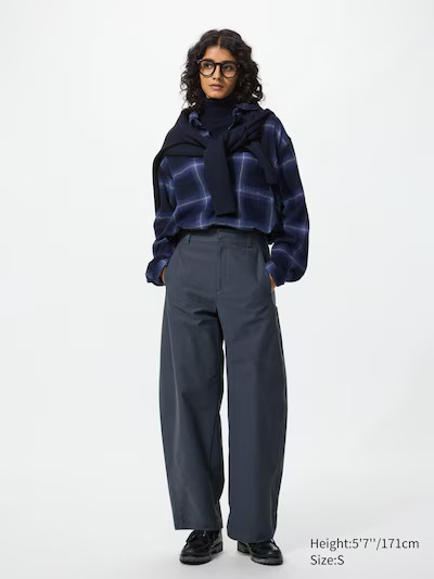 Jersey Barrel Leg Pants | Uniqlo Australia