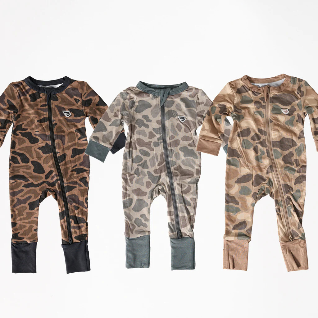 Baby Zip Up Bundle - Classic Camo | BURLEBO