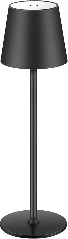 BGFHome Cordless Table Lamp LED Desk Lamp,5000mAh Rechargeable Touch Night Light Lamp,Wireless Mi... | Amazon (US)