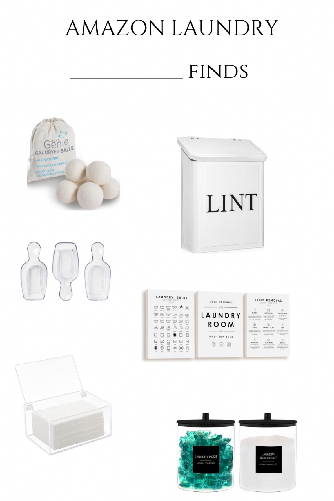 AMAZON LAUNDRY ESSENTIALS

#LTKBeauty #LTKStyleTip #LTKHome