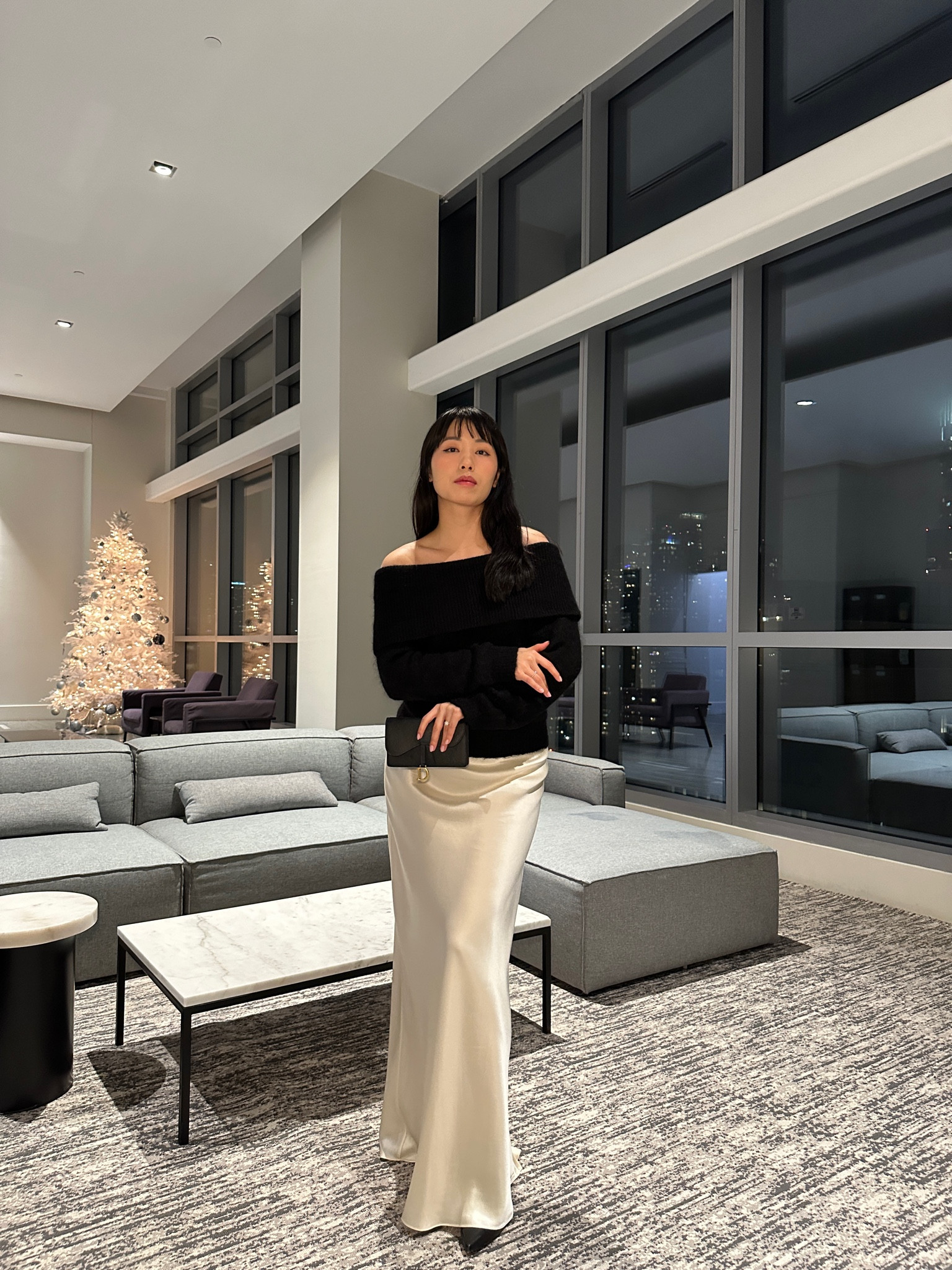 Holiday party outfit idea ✨