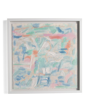 24x24 Soft Uplifting Abstract Wall Art | TJ Maxx