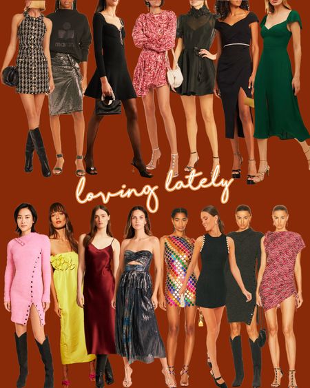 loving lately 🥰 dress obsessed, which one would you wear? ✨

#LTKCyberWeek #LTKSeasonal #LTKHoliday