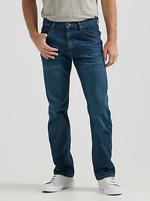 Men's Wrangler Authentics® Regular Fit Flex Jean in Light Stone | Wrangler