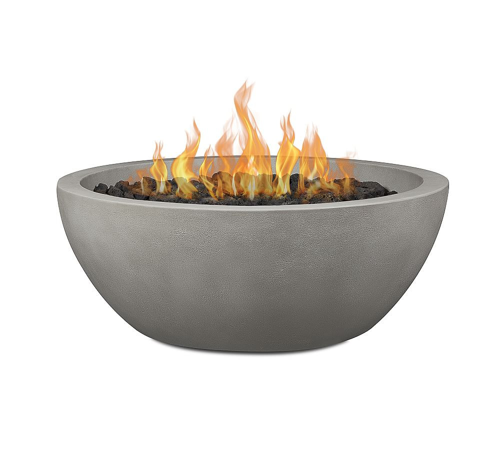 Nerissa Concrete Round Fire Pit (38"-42") | Pottery Barn (US)
