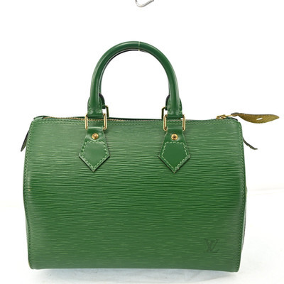 LOUIS VUITTON Epi Speedy 25 Hand Bag Green LV Auth C1841SC802 | eBay US