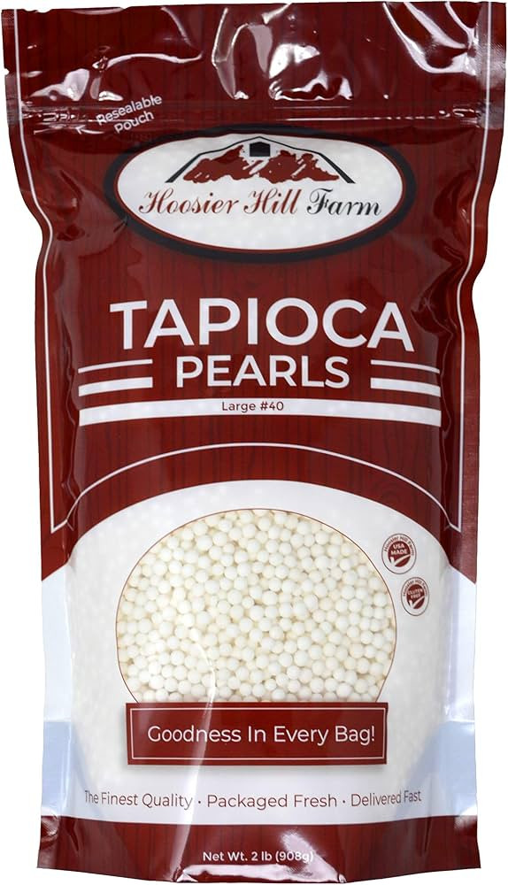Hoosier Hill Farm Large Tapioca Pearls, 2LB (Pack of 1) | Amazon (US)