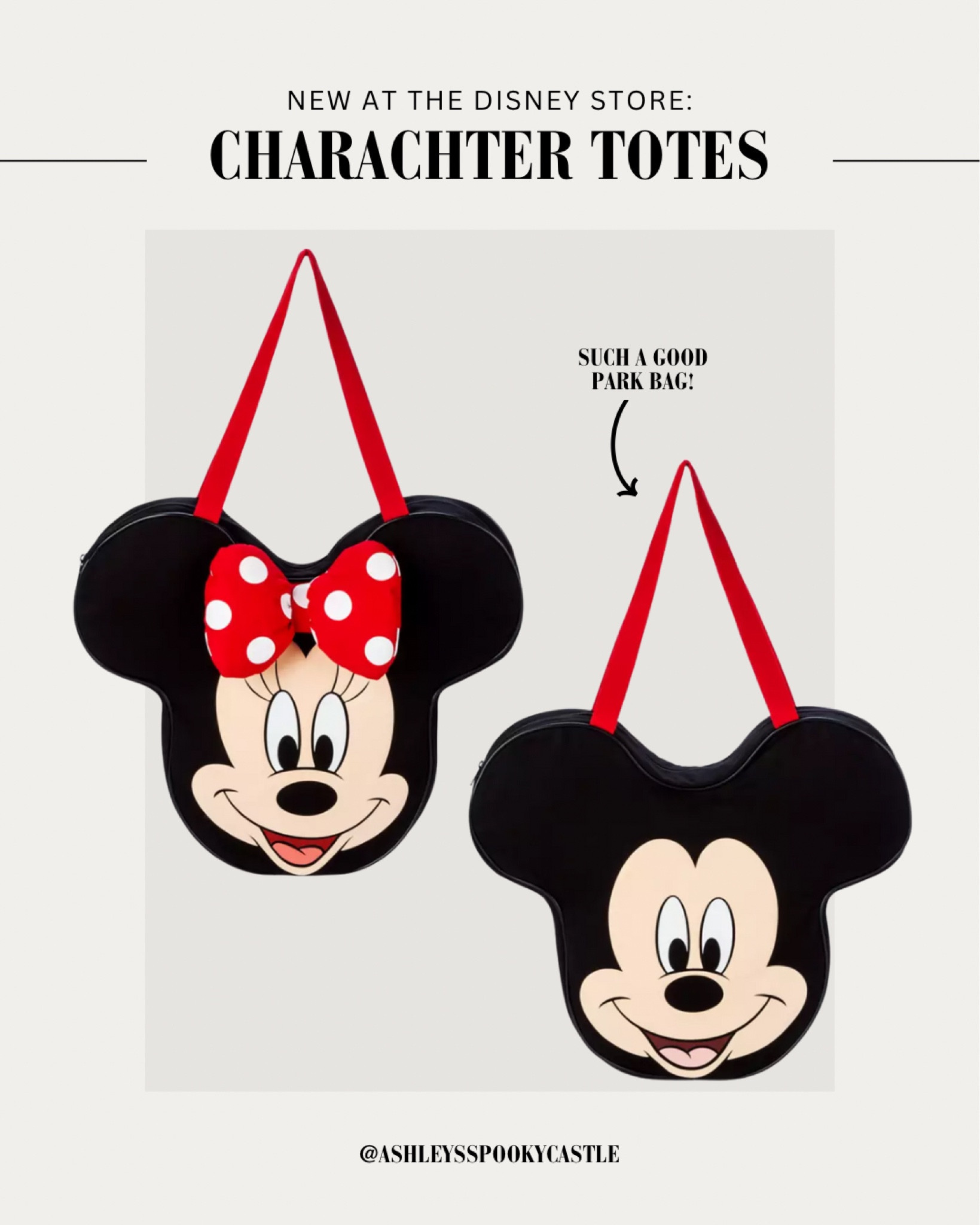 Mickey character tote bags

#LTKSeasonal #LTKStyleTip #LTKItBag