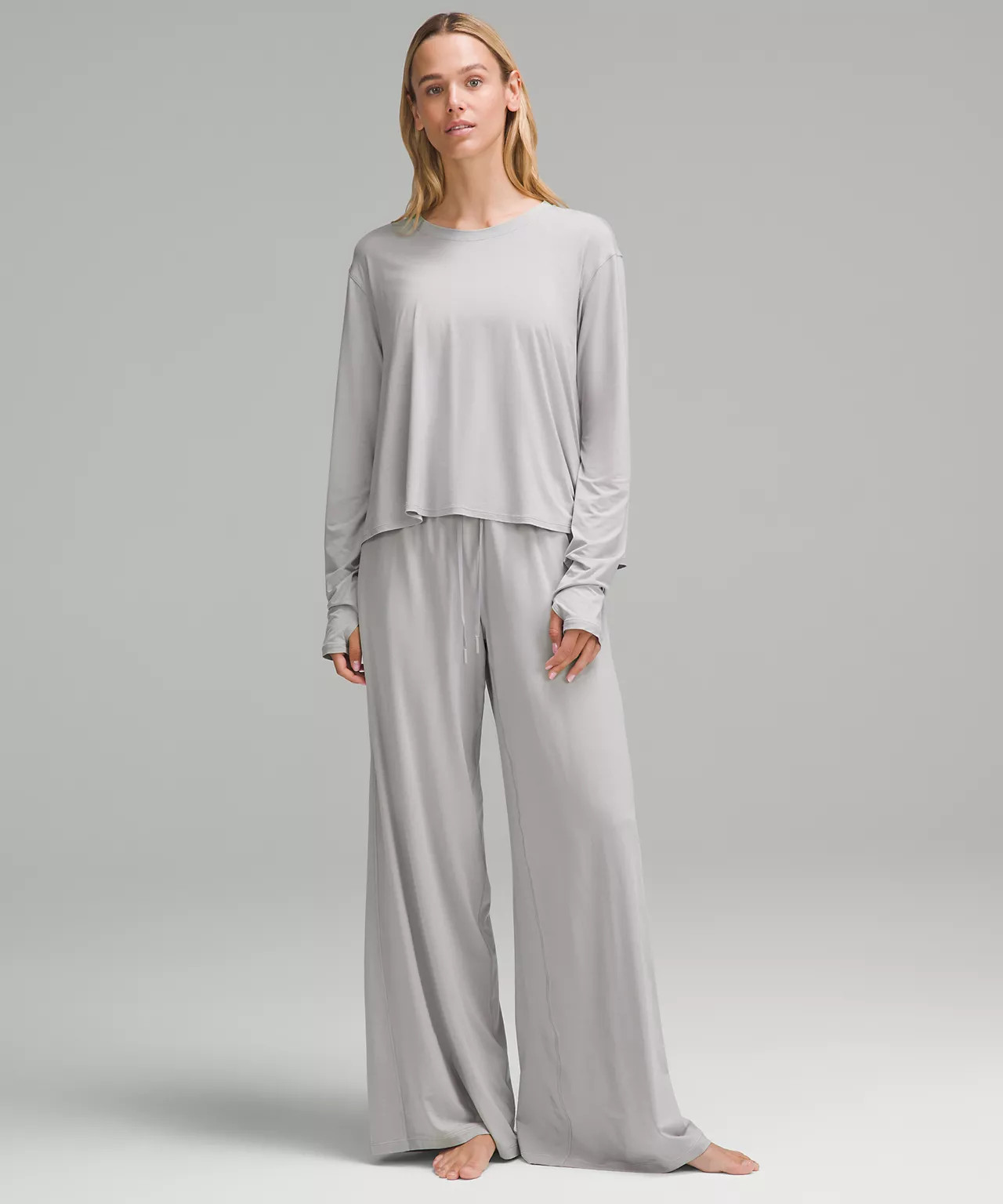 Modal High-Rise Wide-Leg Lounge Pant | Lululemon (US)