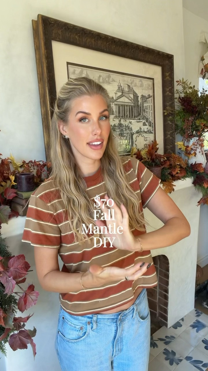 This is how to DIY your own fall mantle for just $70! 🍁🍂

#LTKHome #LTKgrwm #LTKSeasonal