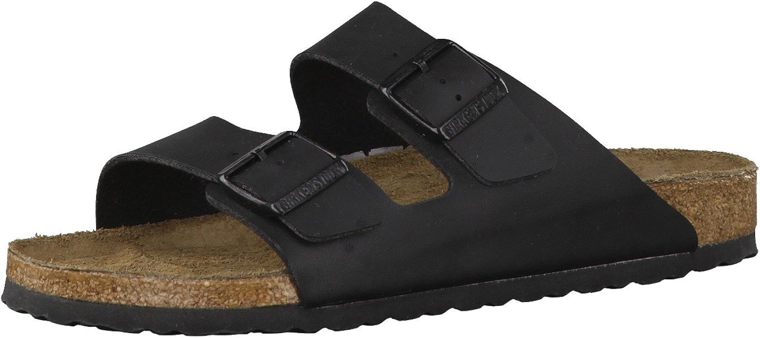 Birkenstock Arizona Soft Footbed - Leather (Unisex) | Amazon (US)