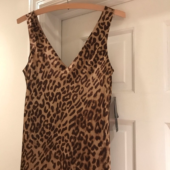 Beautiful leopard print silk Jones of NY dress sz8 | Poshmark