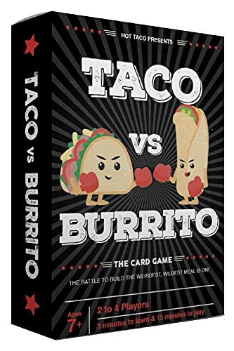 Taco vs Burrito - The Wildly Popular Surprisingly Strategic Card Game Created by a 7 Year Old | Amazon (US)