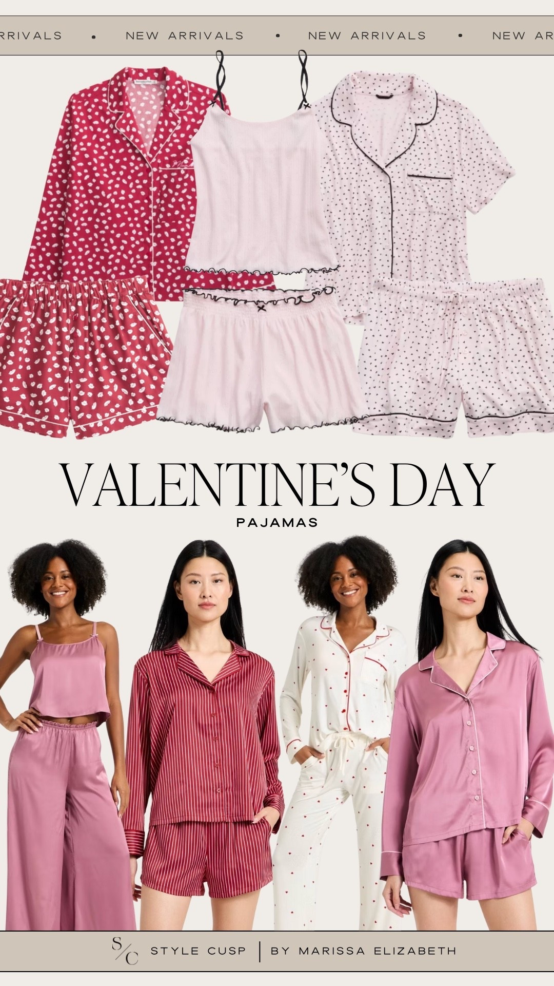 Valentines Day matching PJs 💖 cute pajama sets from target & aerie! 