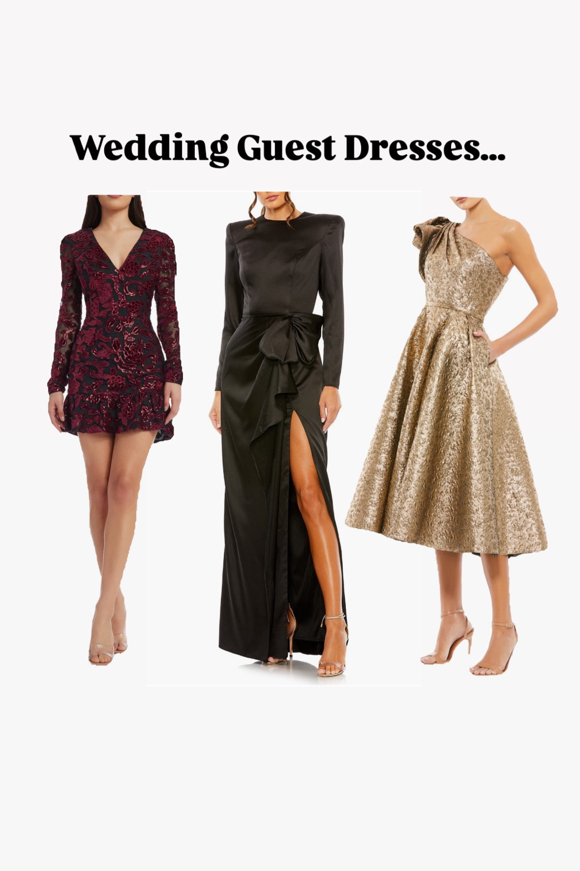 New arrivals! Loving these options for a fall or winter wedding! So elegant and chic! 

#LTKWedding #LTKSeasonal