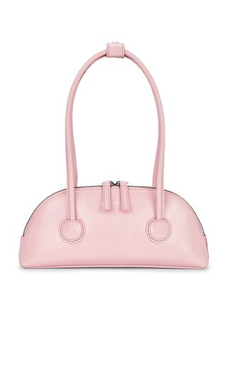 Bessette Shoulder Bag in Baby Pink Crinkle | Revolve Clothing (Global)