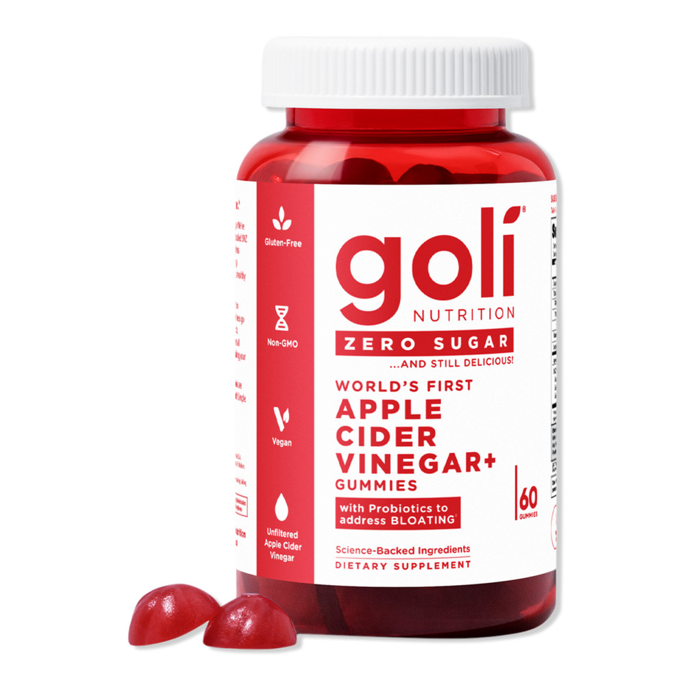 Goli Nutrition Zero Sugar Apple Cider Vinegar+ Gummies | Ulta