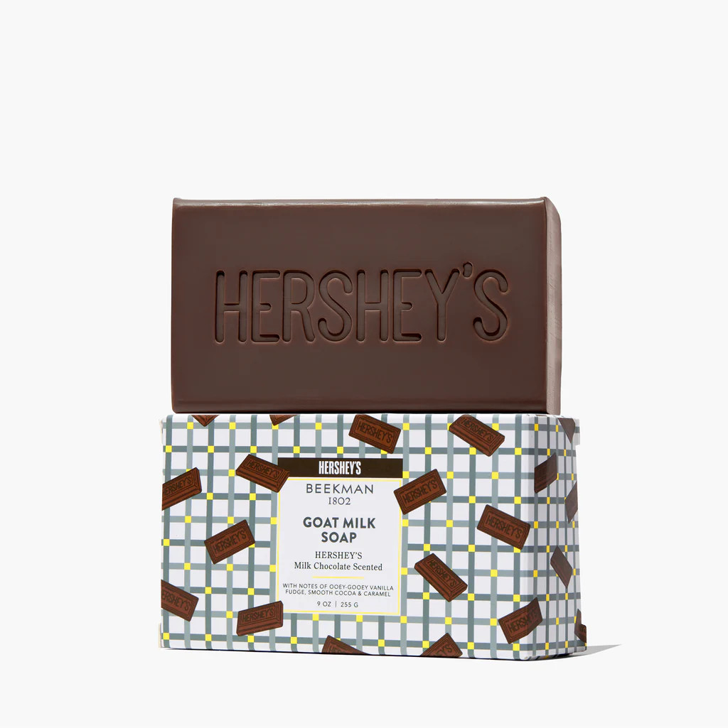 Limited-Edition Beekman 1802 x HERSHEY’S Milk Chocolate Goat Milk Soap | Beekman 1802