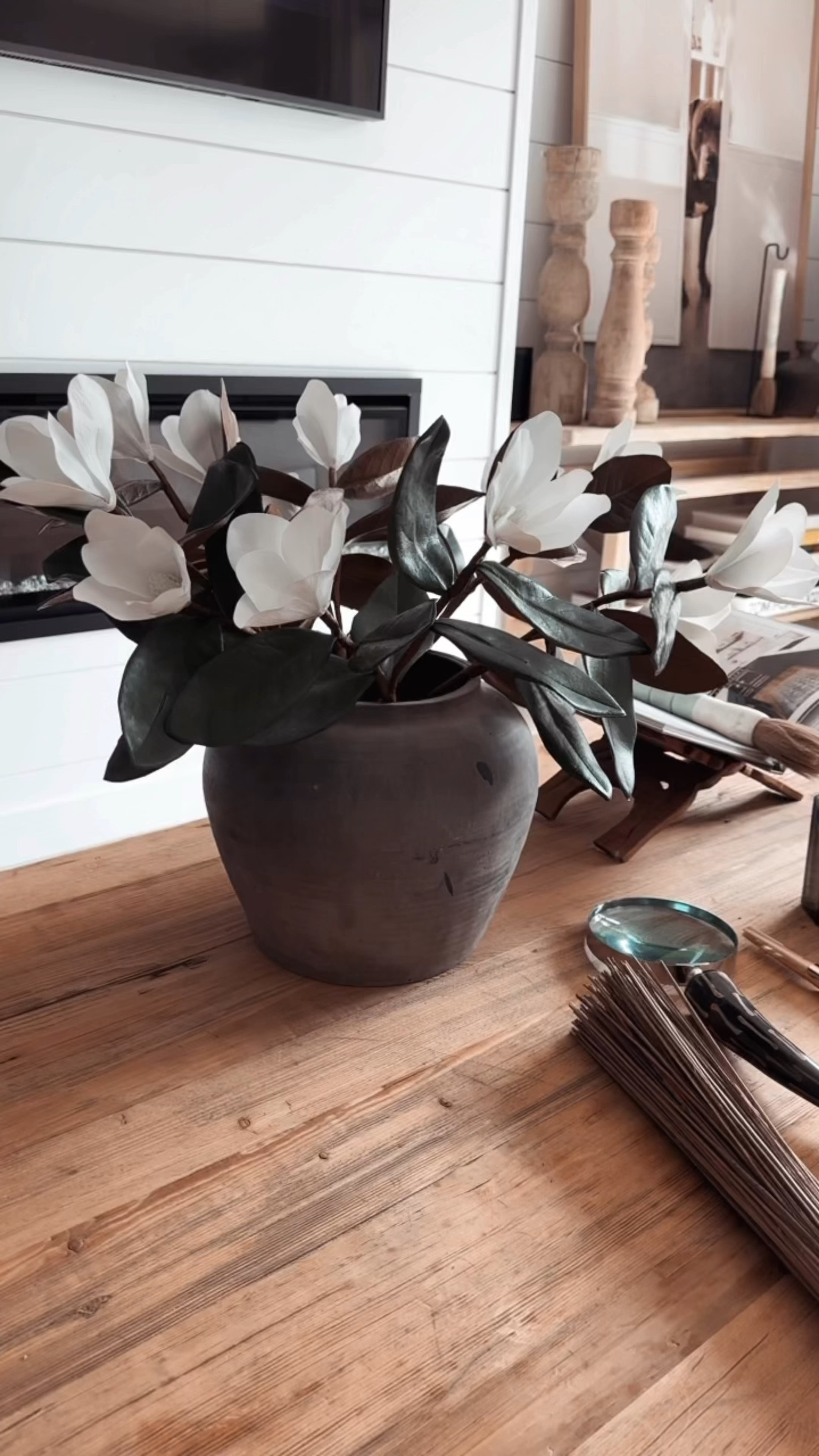 Luxe B Co New Magnolia Stems with white flower blossoms

#LTKhome