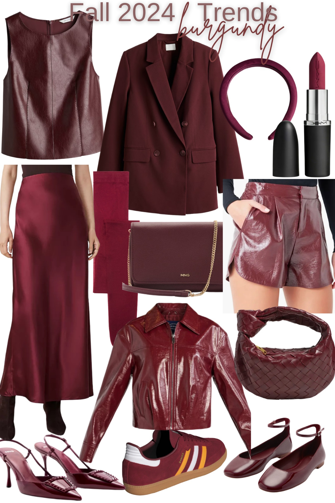 Fall must have pieces…burgundy is a huge trend this fall season and here are some great pieces: blazer, leather, slip skirt, adidas sneakers and lipstickk

#LTKShoeCrush #LTKFallSale #LTKSeasonal