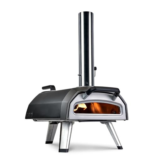Ooni Karu 2 Multi-Fuel Outdoor Pizza Oven - Wood and Gas Outdoor Pizza Oven with Pizza Stone & Intergrated Thermometer, Pizza Oven Outdoor, Dual Fuel 12 Inch Pizza Maker, Outdoor Cooking Grill | Amazon (US)