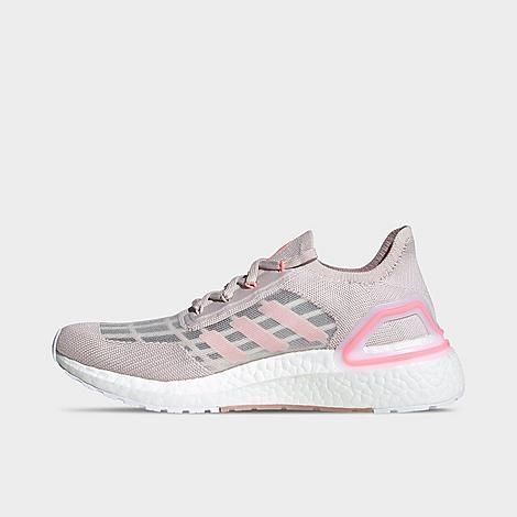 Adidas Women's UltraBOOST 4.0 Running Shoes in Pink/Grey Size 6.5 Knit | Finish Line (US)