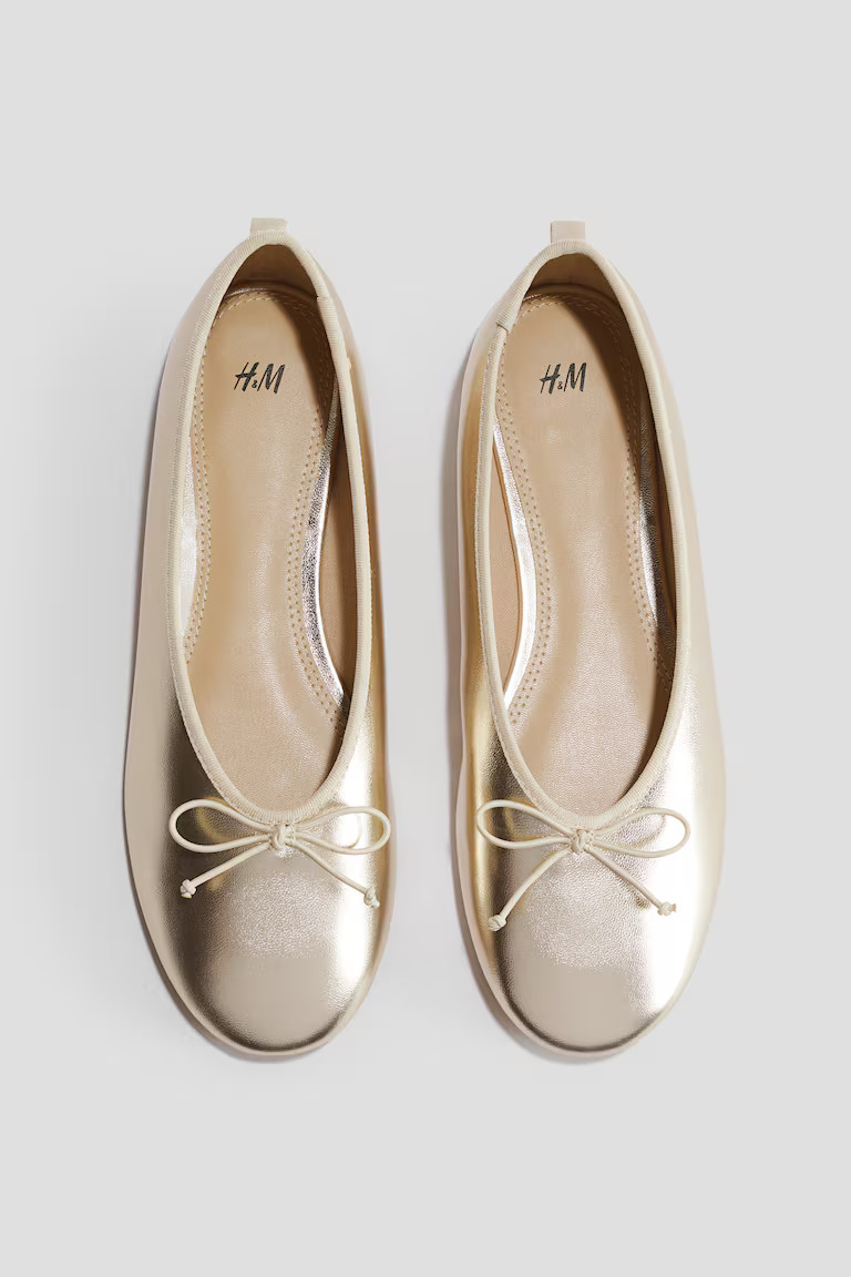 H & M - Ballet pumps - Black | H&M (UK, MY, IN, SG, PH, TW, HK)