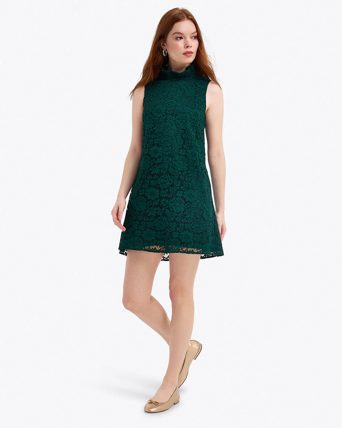 Lindsay Sleeveless Shift Dress in Lace | Draper James (US)