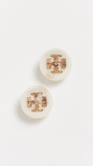 Crystal Pearl Stud Earrings | Shopbop