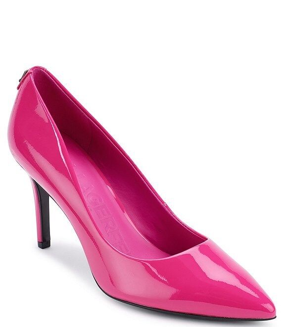 Royale Pointed Toe Patent Leather Pumps | Dillard's