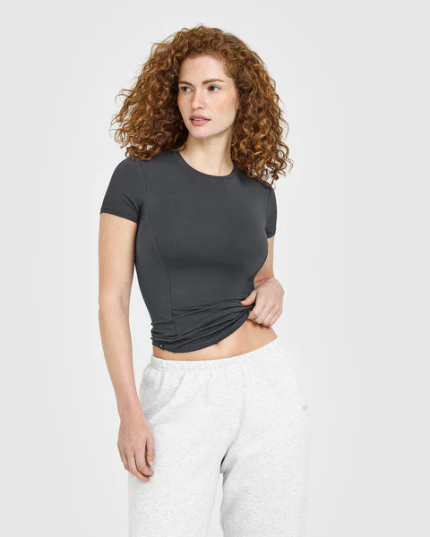 Mellow™ Soft Short Sleeve T-Shirt 
 Coal | Oner Active (UK / US)