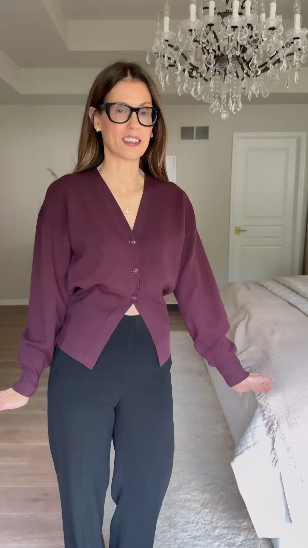 The color of Fall. This rich burgundy plum color caught my eye. I love both of these looks and styles. @Aritzia

#LTKgrwm #LTKootd #LTKWorkwear