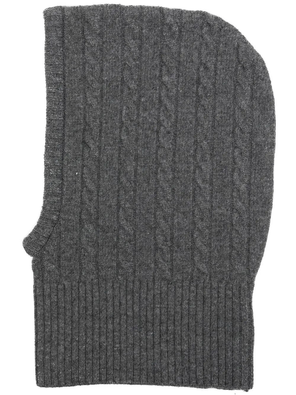 Goen.J cable-knit Balaclava | Grey | FARFETCH | Farfetch Global
