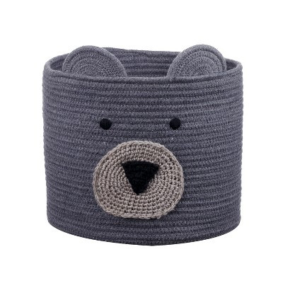 Coiled Rope Storage Bin Large Bear - Cloud Island™ | Target