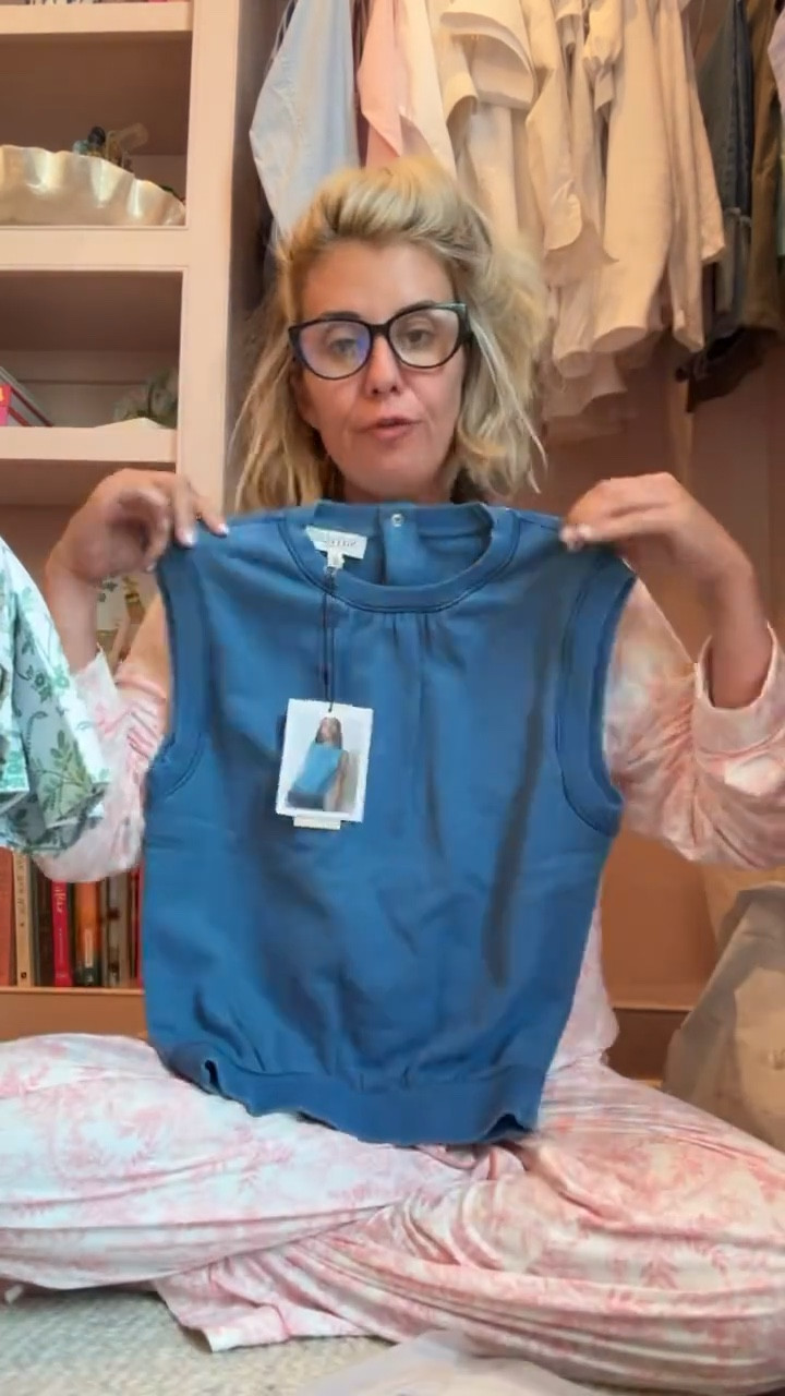 Oh yall…. do you remember the white shirt we sold out at Anthro.?? They reached out and I was like are you kidding me? Yes! I love love this brand. I even found some on sale! ￼

#LTKstorytime #LTKOver40 #LTKSaleAlert