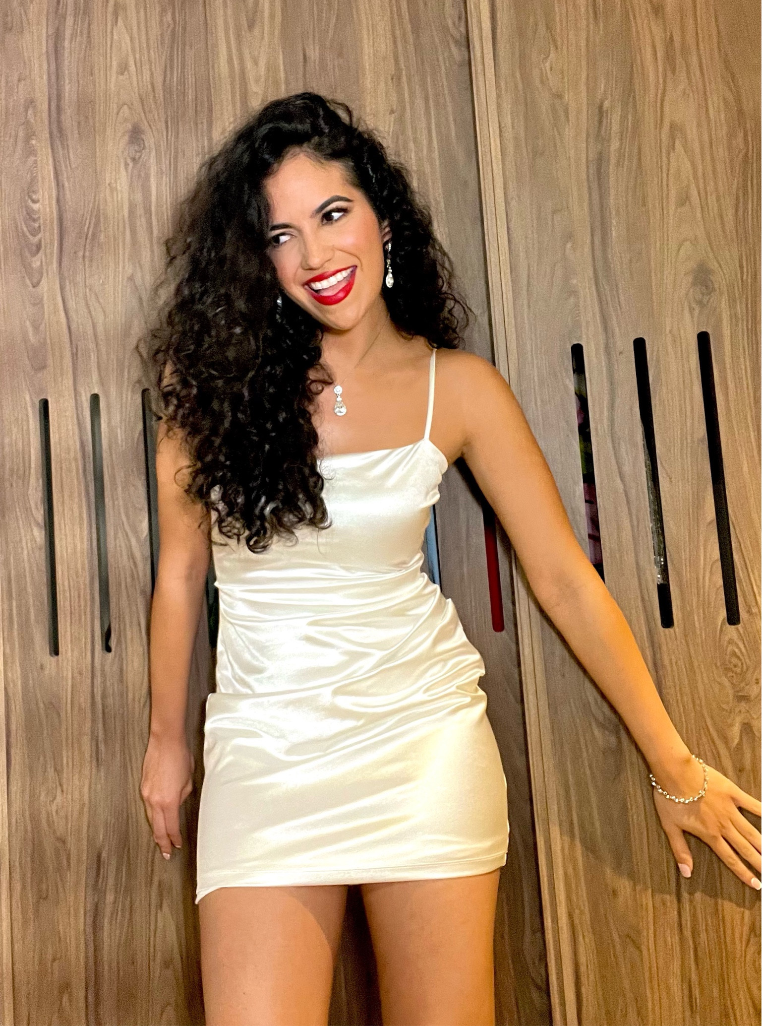 White satin dress #whitedress #dress #vacationdress #satin #white #minidress #traveloutfit 

#LTKwedding #LTKunder100 #LTKstyletip