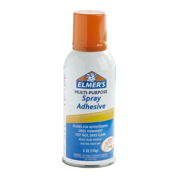 Elmer's Multi-Purpose Mounting Spray Adhesive, 4 Ounce - Walmart.com | Walmart (US)