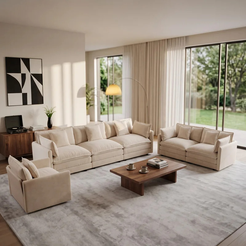Currently loving all the warm neutral living room furniture I’m seeing in the Wayfair Labor Day sale 🍂🤎 Up to 70% off on modern sofa sets, cozy sectionals, and minimalist living room finds that work beautifully for fall but still look timeless enough to keep out all year.

#WayfairLaborDaySale #WayfairDeals #FallLivingRoom #FallLivingRoomRefresh #NeutralLivingRoom #WarmNeutralDecor #ModernLivingRoom #MinimalistLivingRoom #SofaSet #ModernSofa #SectionalSofa #LivingRoomFurniture #FallInteriorDesign #CozyHome #FurnitureSale #HomeRefresh #LTKHome 

 #LTKSeasonal #LTKHome #LTKSaleAlert