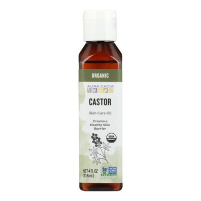 Aura Cacia Organic Castor Skin Care Oil - 4 oz | Target
